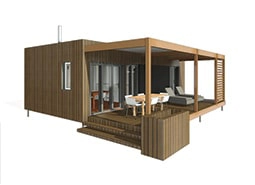Module bois Eco-Lodge 35