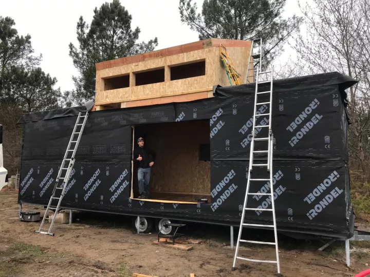 Construction du module en bois