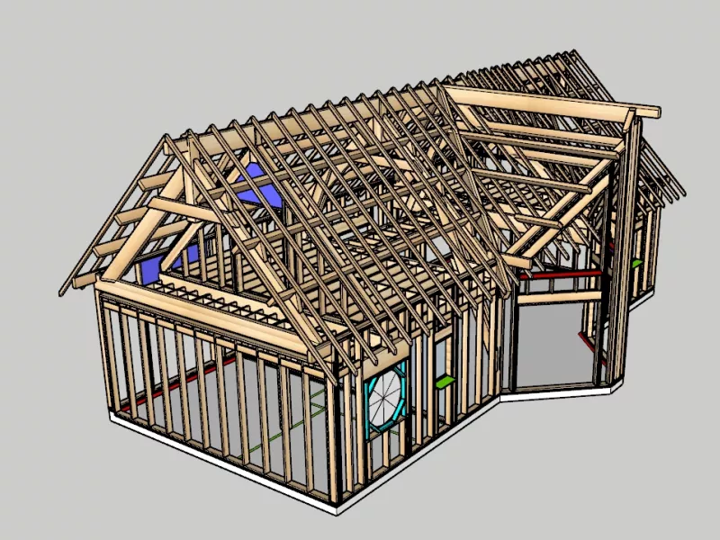 Vue ossature projet